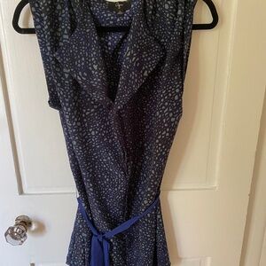 Navy Aqua Dress size L